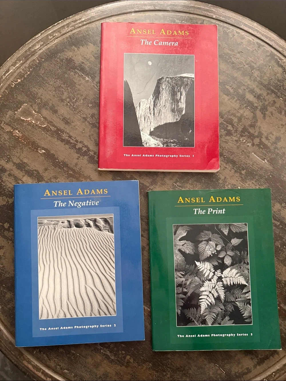 The Ansel Adams Photography Series 1, 2, 3 The Camera, The Negative, The Print